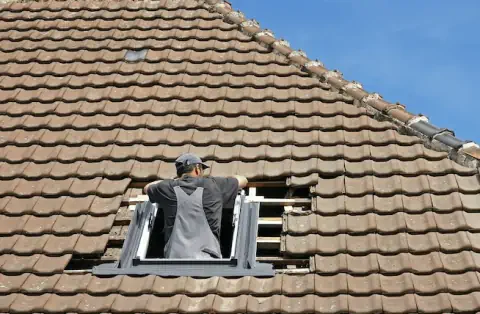 Pose de velux - Saint-Castin